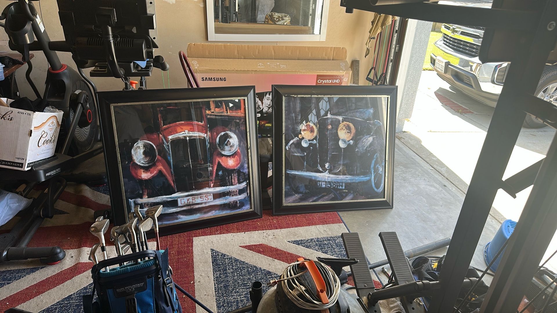 Antique Car Wall Art