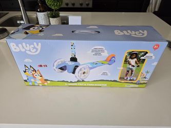 3 Wheel Tilt & Turn Scooter - Bluey