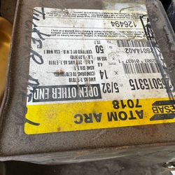 ESAB Atom Arc 7018 welding containers – Brand New Containers (3 Available)