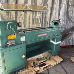 POWERMATIC 90 Wood Lathe 12" Swing 1 Phase With Safety Guard USA Made