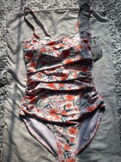 Floral One Piece Bathing Suit