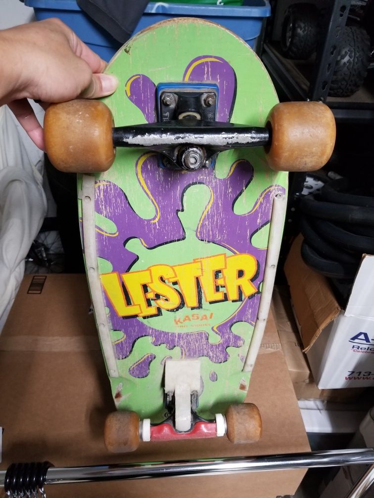 Vintage SIMS LESTER skateboard cash or TRADE