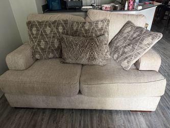 Beige couch