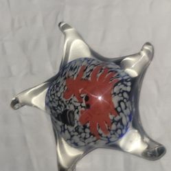 Glass art Starfish