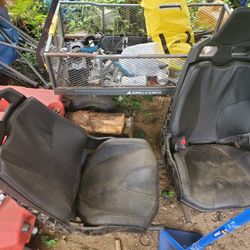 Stock Can-am Maverick X3 Seats.