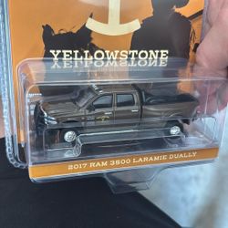 Diecast Greenlight 2017 RAM 3500 Laramie Dually 