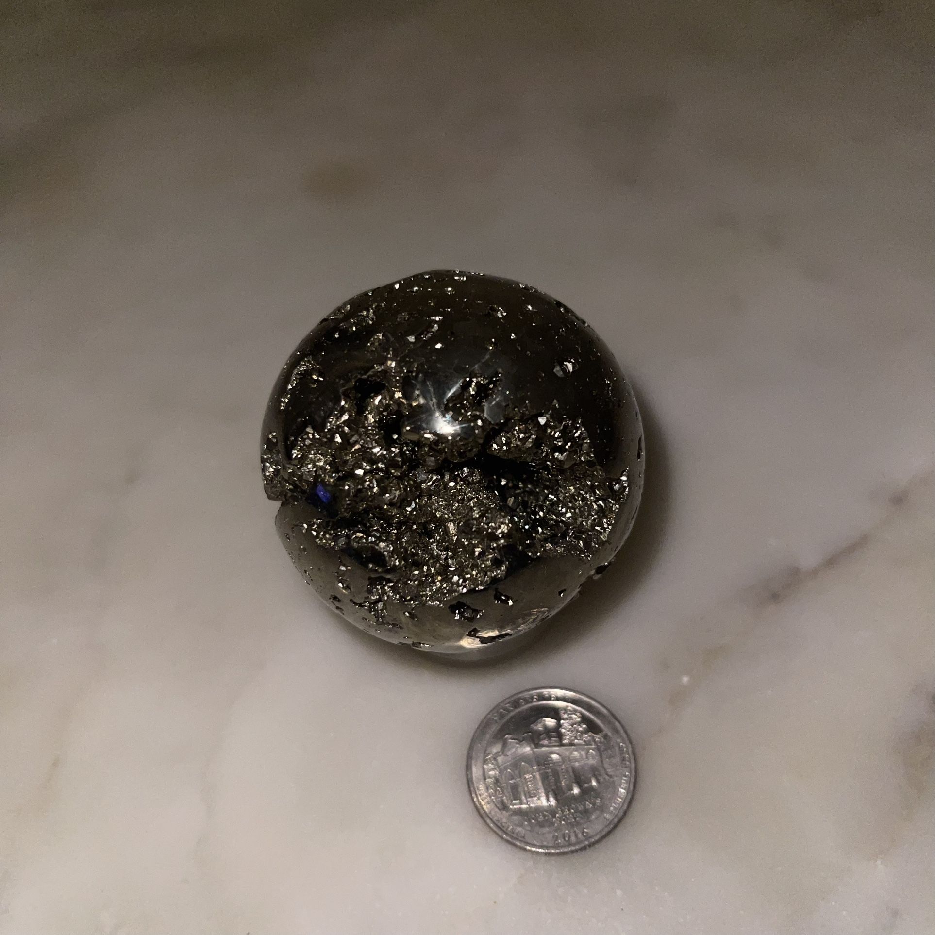 Pyrite Sphere