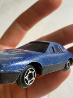 Blue Die-Cast Toy Car