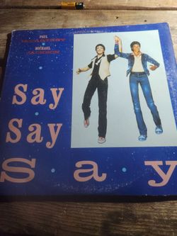 Paul McCartney  & michael jackson  say album
