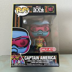 Captain America Blacklight Funko Pop #987