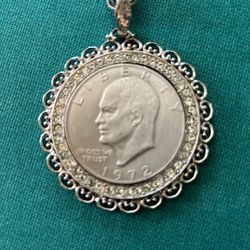 Eisenhower Dollar Necklace