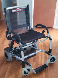 Zinger Electric Folding Power Wheelchair