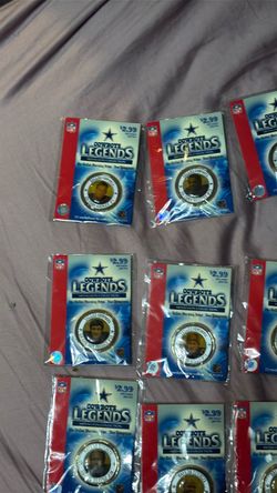2005 Dallas Cowboys Legends Medallion Collection Complete 22 Piece Set
