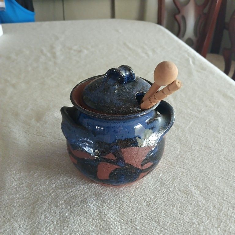 Pottery Honey Jars