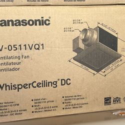 New Bathroom Exhaust Fan With Installation Bracket