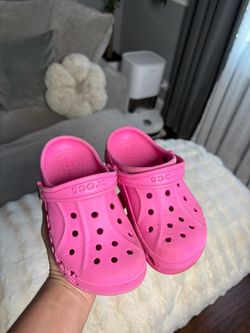 Toddler girl crocs size 12c