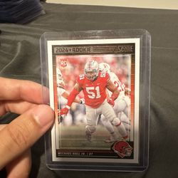 Michael Hall Jr. 2024 Panini Score Football Rookie