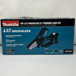 Makita 18V LXT Lithium-lon Brushless Cordless 6 in. Pruning Saw Kit (2.0Ah)