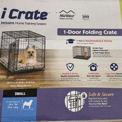 24-Inch Folding Dog Crate