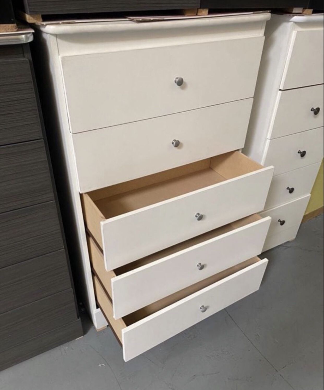 Five Dresser Dresser With Rails 