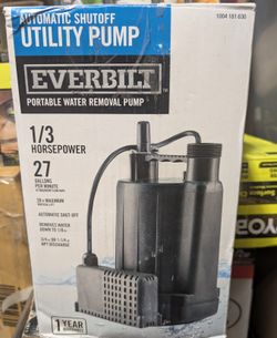EVERBILT Portable Water Removal Pump
