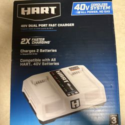 Hart Dual Port Charging 40 V