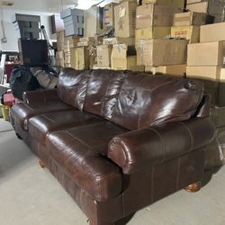 Leather Couch 
