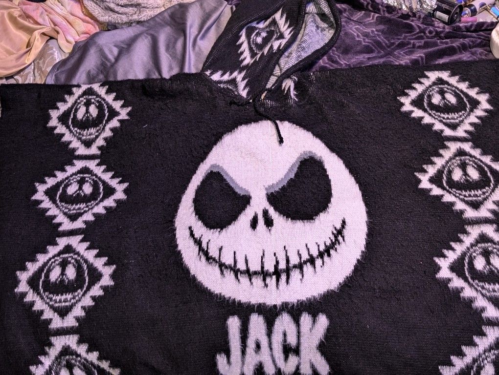 Jack Skellington Poncho