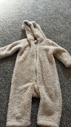Old Navy Fuzzy Baby Overall
