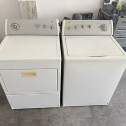 Whirlpool Washer And Dryer