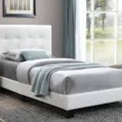 BRAND NEW TWIN PLATFORM BED FRAME WITH MATRESS INCLUDED $269