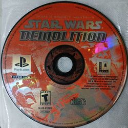 Star Wars: Demolition Ps1(+Ps2) Game