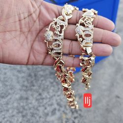 I Deliver I Ship 14k Gold Filled Chain Set