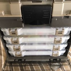 Fishing Tackle Box Fully Loaded