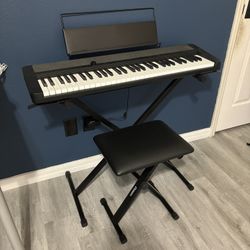 Piano with Chair and Stand (Casiotone S1)