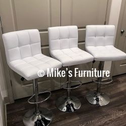  New Adjustable Bar Stools, barstools, barstool, bar stool, Sillas, chair, chairs, cadeiras (5 Colors: Black, White, Gray, Red, brown) 