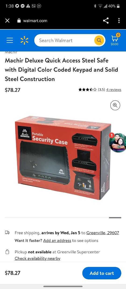 Machir Secure System Portable Security Case
