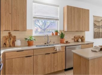 Free Sliestone Countertop w/ sink, faucet & dishwasher!