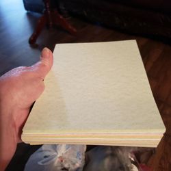 Vellum Papers Decorative and Plain 100 Pages PLUS