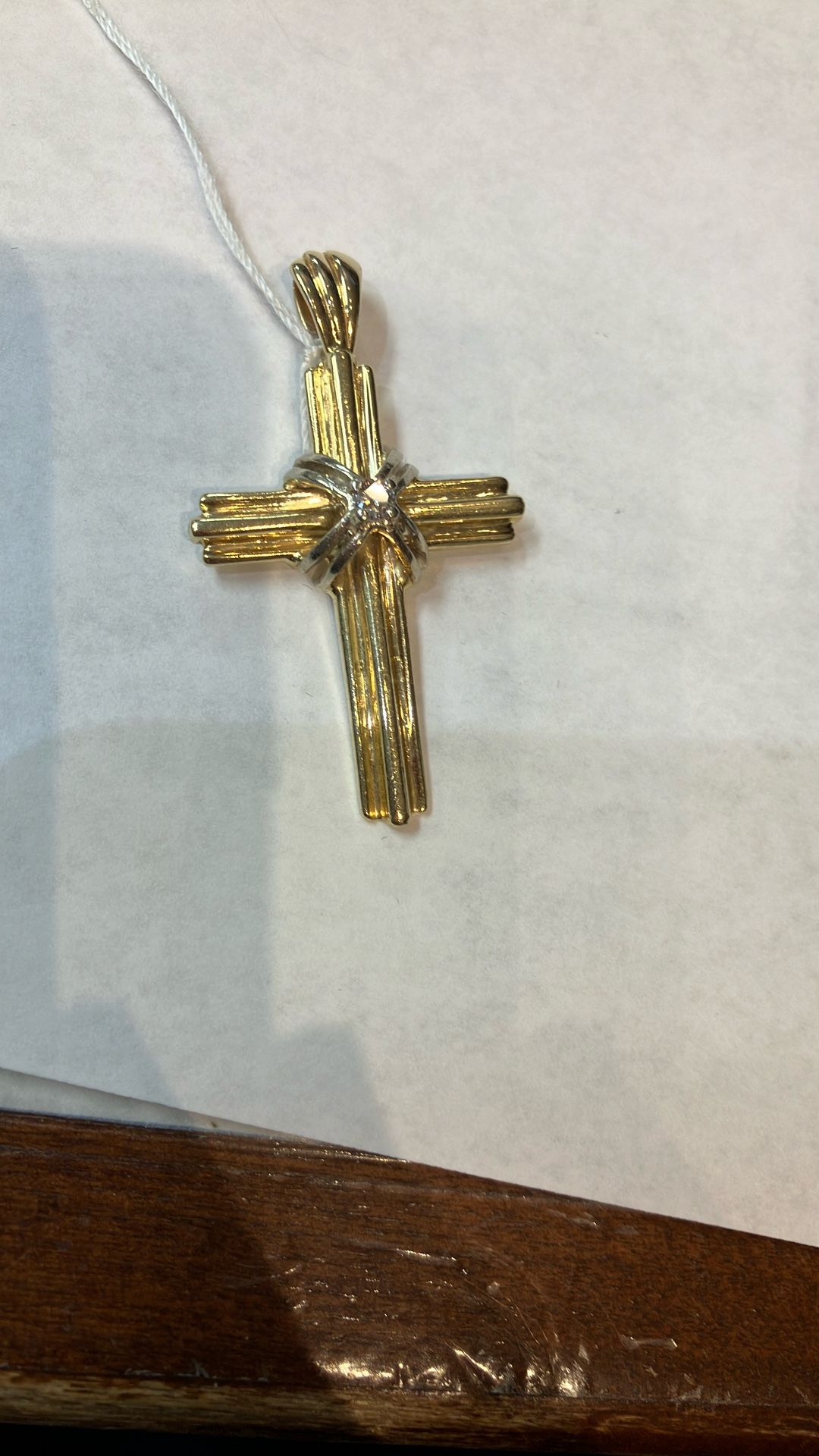 14k Yellow Gold Pendant #108581-1 MJ