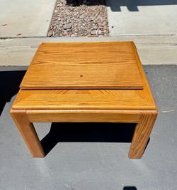Side Table with Swivel Top