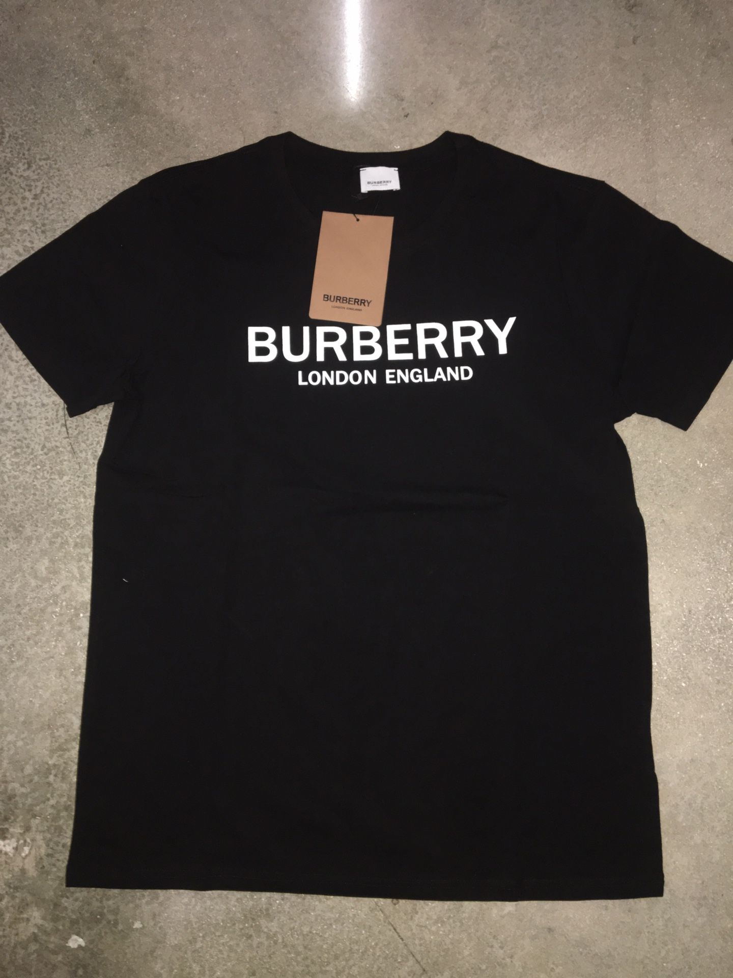 Black Burberry T Shirt