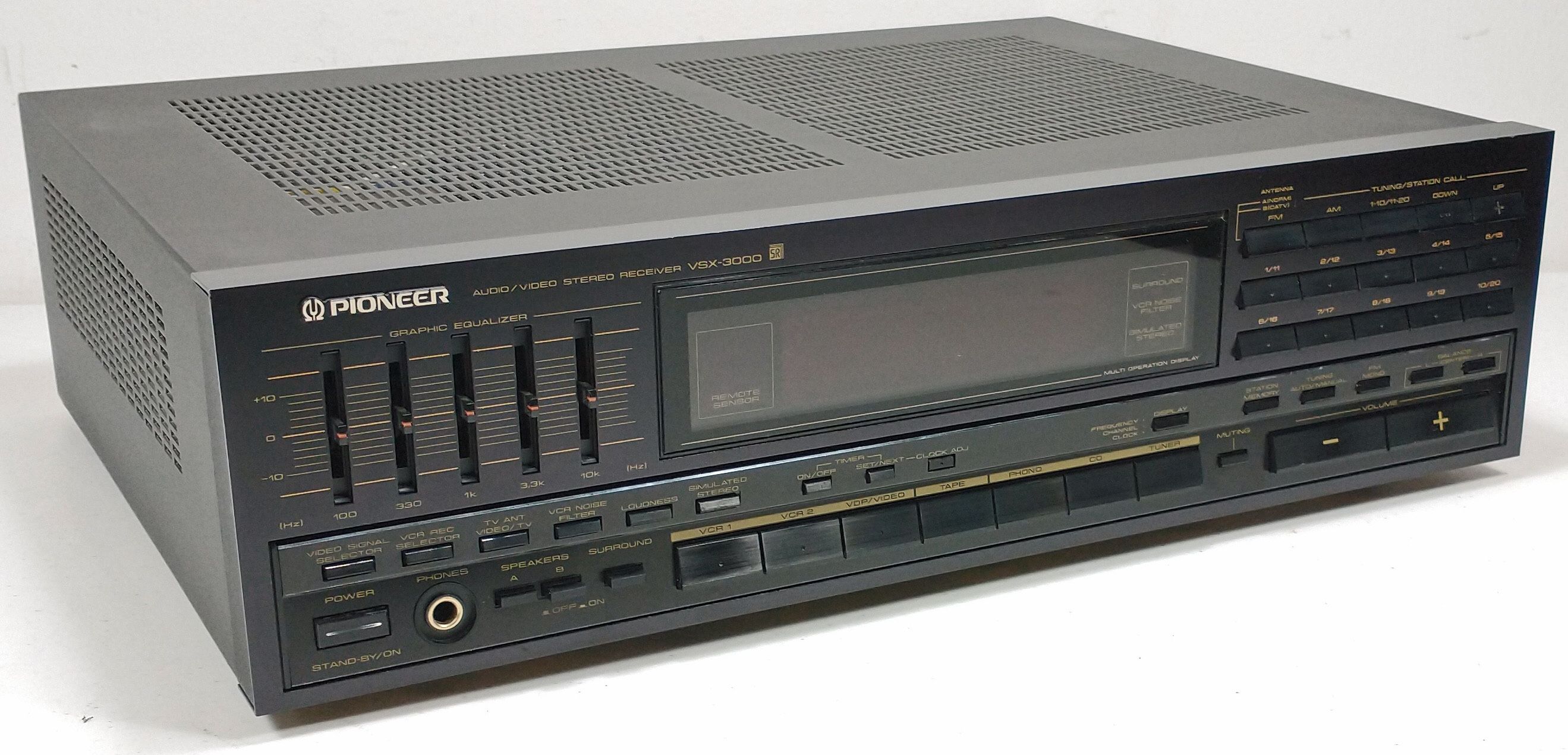 Pioneer Stereo Receiver - Model VSX-3000 - for Parts or Repair