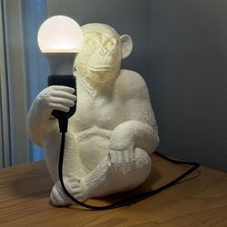Monkey Lamp – handmade in Seattle 🐒💡