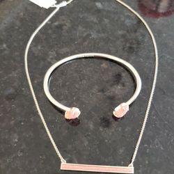 Kendra Scott Kelsey Necklace And Bracelet,  Kyrocera