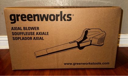 Greenworks 24V Cordless Blower + 2.0Ah Battery & Charger