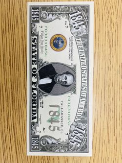 Florida Commemorative bill $20.00 CASH, TEXT FOR PRICES. 
