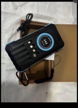 BRAND NEW 49800 MAH  SOLAR POWER BANK  CHARGE WITH USB CABLE ‼️