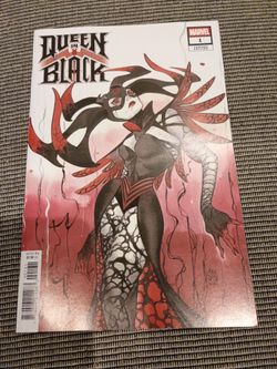 QUEEN IN BLACK #1 PEACH MOMOKO VARIANT [QIB] MARVEL COMICS 2026!!!