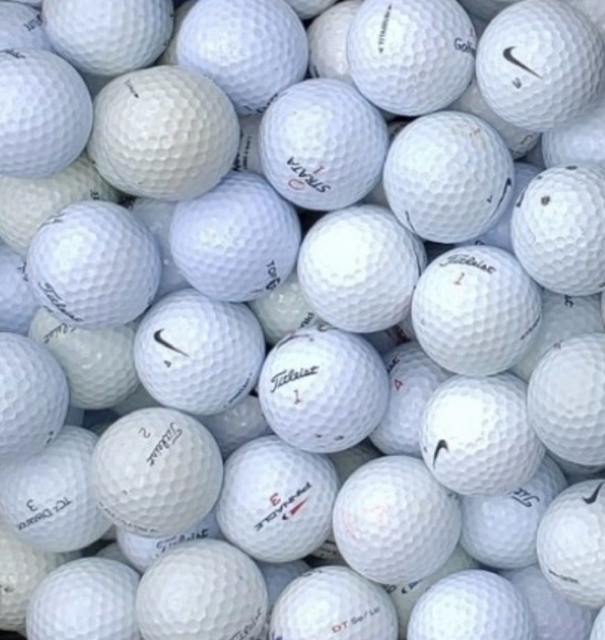 100 Assorted Golf Balls